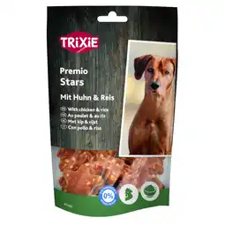 Zooplus Voordeelpakket: 6x100g Trixie Premio Stars met kip & rijst hondensnacks aanbieding