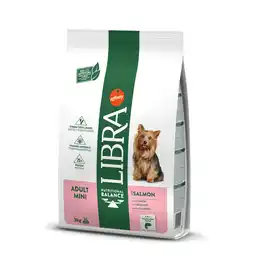 Zooplus Dubbelpak: 2x3kg Libra Dog Mini Zalm hondenvoer droog aanbieding