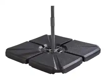 Lidl LIVARNO home 4 basisplaten voor zweefparasol aanbieding