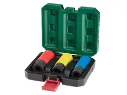 Lidl PARKSIDE Slagdoppenset/ adapter slagmoersleutel / kracht-kogelset aanbieding