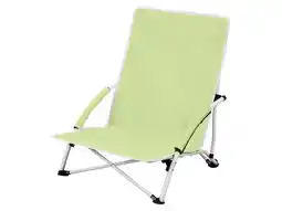 Lidl CRIVIT Strandstoel (Groen) aanbieding