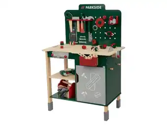 Lidl Playtive Houten speelgoedwerkbank aanbieding