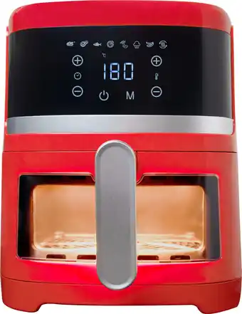 MediaMarkt KOENIC KAF 41324 R Airfryer Rood aanbieding