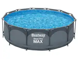 Lidl Bestway Zwembad Steel Pro Max Ø 366 x 100 cm aanbieding