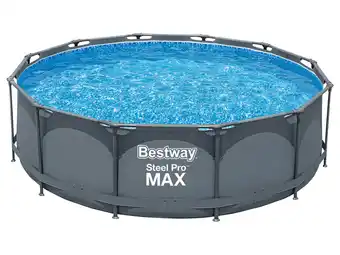 Lidl Bestway Zwembad Steel Pro Max Ø 366 x 100 cm aanbieding