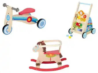 Lidl Playtive Loopfiets, schommelpaard of loopwagen aanbieding