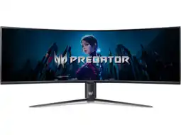 MediaMarkt Acer Predator Z57bmiiphuzx - 57 Inch 7680 X 2610 (dual Uhd) 1 Ms 120 Hz aanbieding