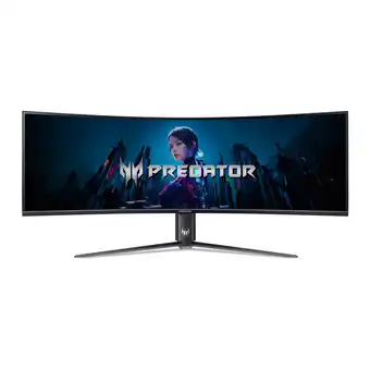 MediaMarkt Acer Predator Z57bmiiphuzx - 57 Inch 7680 X 2610 (dual Uhd) 1 Ms 120 Hz aanbieding