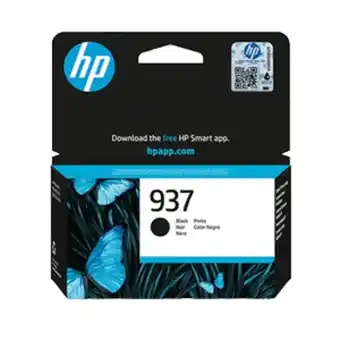 MediaMarkt HP 937 Ink Black Blis Zwart aanbieding