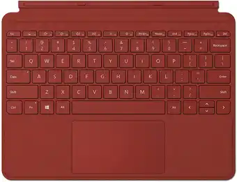 MediaMarkt Microsoft Surface Go Type Cover Rood aanbieding