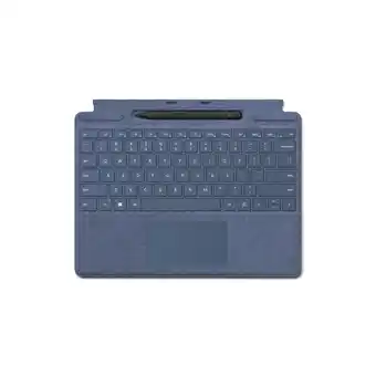 MediaMarkt Microsoft Surface Pro Signature Keyboard Met Slim Pen 2 - Saffier aanbieding