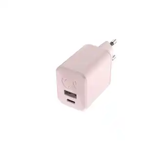 MediaMarkt Fresh 'n Rebel Mini Charger Usb-c + A 45w - Roze aanbieding