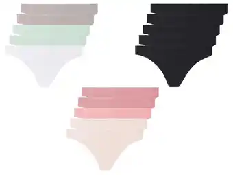Lidl esmara 5 dames strings aanbieding