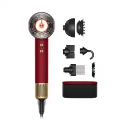 MediaMarkt Dyson Supersonic Nural - Red Velvet / Gold Föhn Rood aanbieding