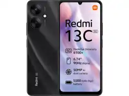 MediaMarkt Xiaomi Redmi 13c 5g - 128 Gb Zwart aanbieding