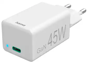 MediaMarkt Hama 201653 Reislader Usb-c Quick Charge 45w Wit aanbieding