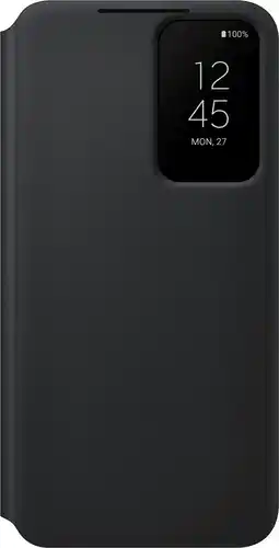 MediaMarkt Samsung Galaxy S22 Smart Clear View Cover Black aanbieding