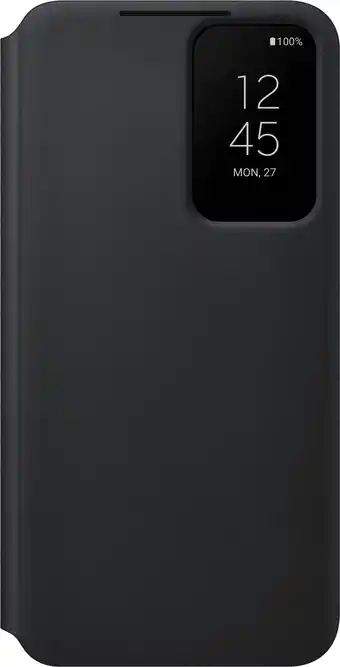 MediaMarkt Samsung Galaxy S22 Smart Clear View Cover Black aanbieding