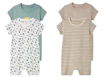 Lidl lupilu 2 baby pyjama's aanbieding