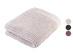 Lidl LIVARNO home Plaid 125 x 140 cm aanbieding