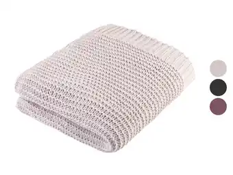 Lidl LIVARNO home Plaid 125 x 140 cm aanbieding