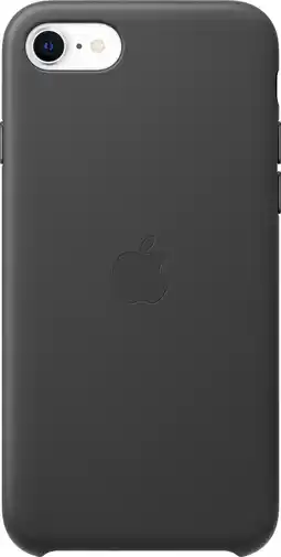 MediaMarkt Apple Iphone Se Leren Case Zwart aanbieding