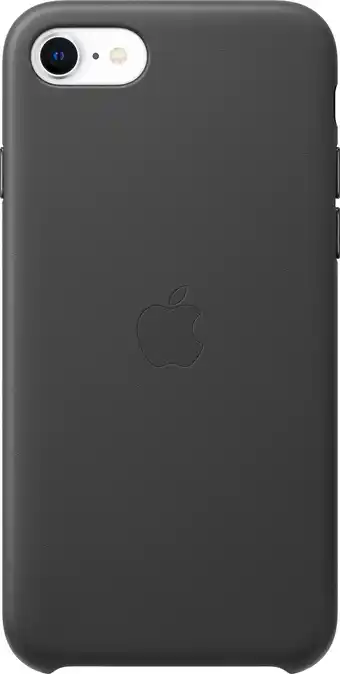 MediaMarkt Apple Iphone Se Leren Case Zwart aanbieding