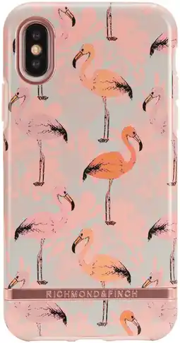 MediaMarkt Richmond & Finch Roze Flamingo Goud Iphone X aanbieding