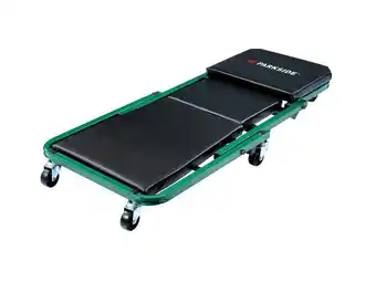 Lidl PARKSIDE 2-in-1 monteursbed en werkplaatskruk aanbieding