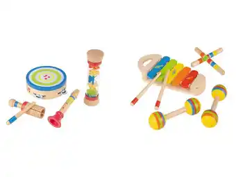 Lidl Playtive Houten muziekset aanbieding