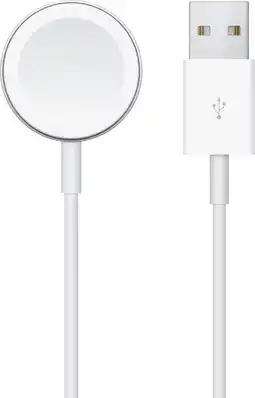MediaMarkt Apple Watch Magnetische Oplaadkabel Usb-a 1 Meter Wit aanbieding