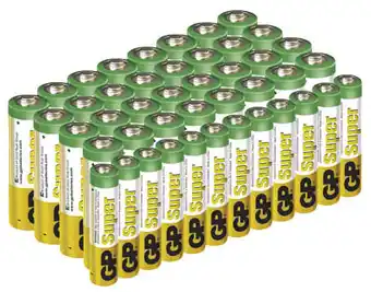 MediaMarkt GP Super Alkaline 32x Aa + 12x Aaa aanbieding