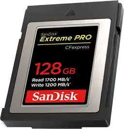 MediaMarkt Sandisk Extreme Pro Cfexpress 128gb aanbieding
