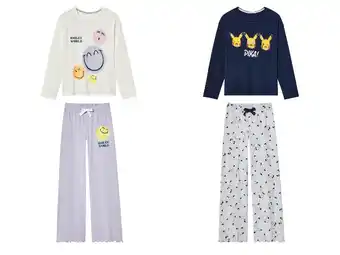 Lidl Kinder pyjama aanbieding