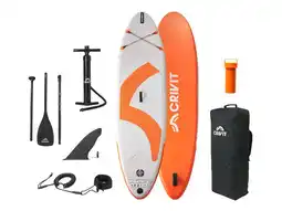 Lidl CRIVIT Opblaasbaar SUP-board Allround met pomp en peddel aanbieding
