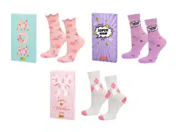 Lidl Soxo Dames sokken in cadeauverpakking aanbieding