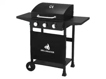 Lidl GRILLMEISTER Gas BBQ Memphis 3 branders aanbieding