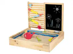 Lidl Playtive Zandbak met waterspeelwand aanbieding