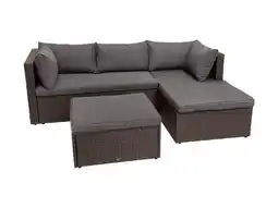 Lidl LIVARNO home Loungeset met tafel aanbieding