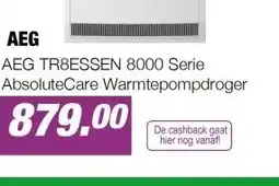 EP AEG TR8ESSEN 8000 Serie AbsoluteCare Warmtepompdroger aanbieding