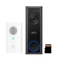 MediaMarkt Eufy Chime + Sd Kaart 2k Met C31 Video Slimme Deurbel aanbieding