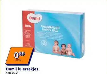 Action Dumil luierzakjes aanbieding