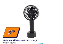Action Handventilator met mistspray aanbieding