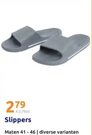 Action Slippers aanbieding