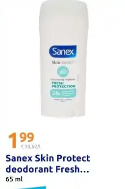 Action Sanex Skin Protect deodorant Fresh... aanbieding