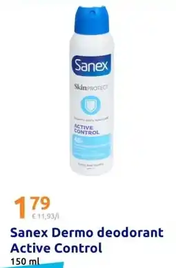 Action Sanex Dermo deodorant Active Control aanbieding