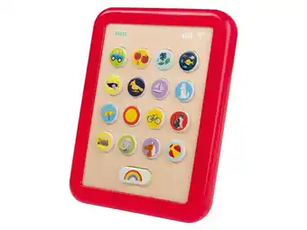 Lidl Playtive Houten leertablet, met 2 standen aanbieding