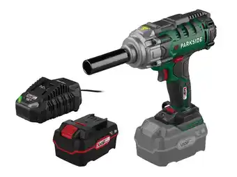 Lidl PARKSIDE Accu-slagschroevendraaier 20 V met accu en lader aanbieding