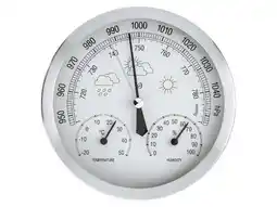 Lidl AURIOL Analoog weerstation Ø 13 cm aanbieding