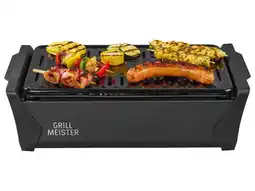 Lidl GRILLMEISTER Houtskool tafel BBQ aanbieding